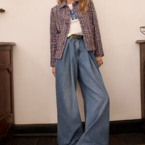 DENIM BLUE BAGGY JEAN